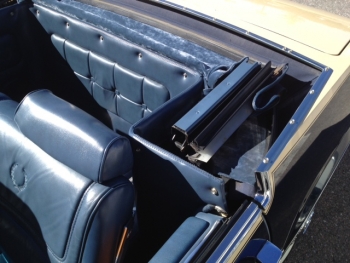 1982 Cadillac Convertible - Top Compartment.JPG