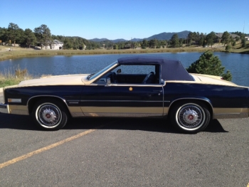 1982 Cadillac Convertible - Ext Driver Side Top Up.JPG
