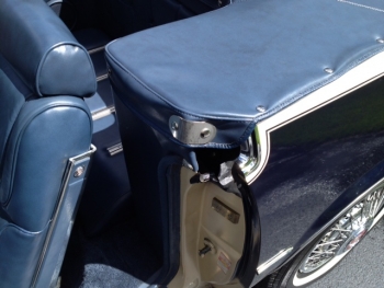 1982 Cadillac Convertible - Int Top Down.JPG